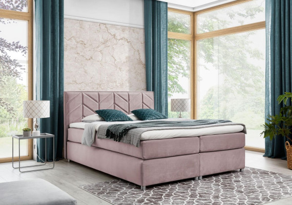 Lit base de lit sommier à ressorts lit chambre rembourrage design double hôtel moderne